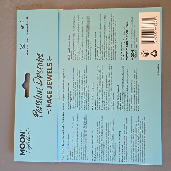 MOON glitter Persian Dreams Face Jewels NEW - Picture 7 of 10